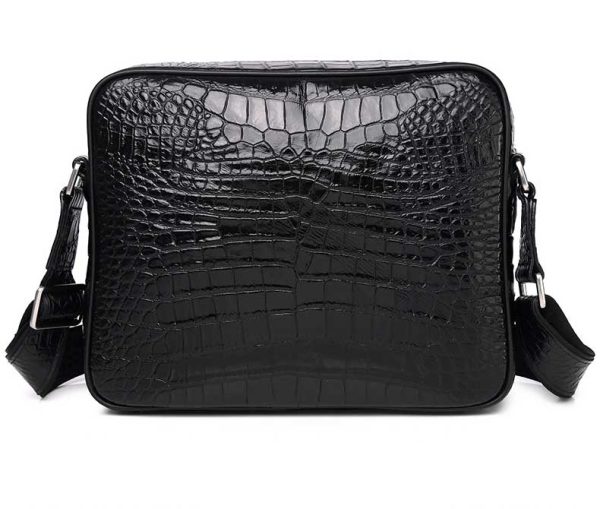 crocodile leather business casual commuting croc claw shoulder crossbody bag
